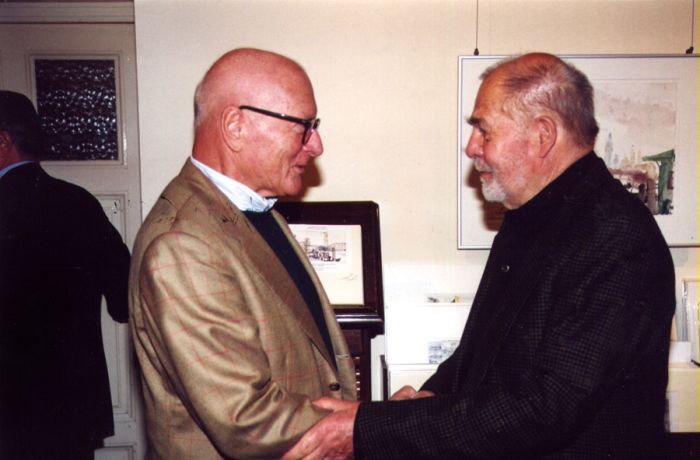Rudolf Hradil und Josef Mikl, Wien, 2001