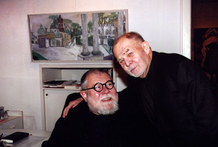 Rudolf Hradil und Ernst Skricka, Wien, 1995